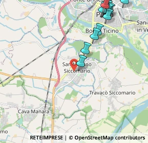 Mappa Via Eugenio Curiel, 27028 San Martino Siccomario PV, Italia (2.69692)