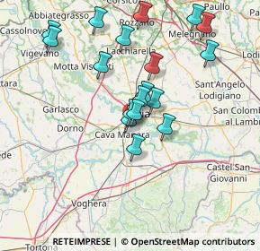 Mappa Via Eugenio Curiel, 27028 San Martino Siccomario PV, Italia (13.98556)