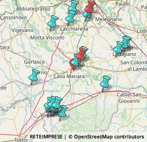 Mappa Via Eugenio Curiel, 27028 San Martino Siccomario PV, Italia (18.0785)