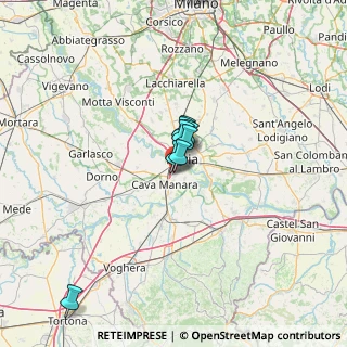 Mappa Via Eugenio Curiel, 27028 San Martino Siccomario PV, Italia (21.24375)