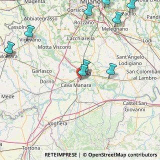 Mappa Via Eugenio Curiel, 27028 San Martino Siccomario PV, Italia (23.41923)