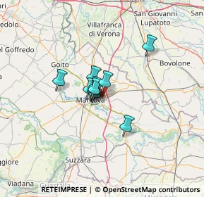 Mappa Via Virgilio, 46030 San Giorgio di Mantova MN, Italia (6.76455)