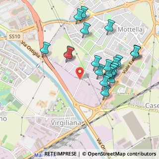 Mappa Via Virgilio, 46030 San Giorgio di Mantova MN, Italia (0.4825)