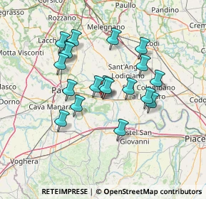 Mappa Via Giovanni Pascoli, 27011 Belgioioso PV, Italia (12.27737)