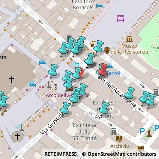 Mappa Piazza Broletto, 46100 Mantova MN, Italia (0.028)