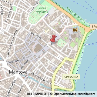 Mappa Piazza Sordello, 48, 46100 Mantova, Mantova (Lombardia)