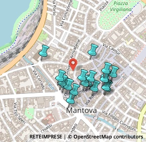 Mappa Via Ippolito Nievo, 46100 Mantova MN, Italia (0.192)