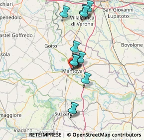 Mappa Via Ippolito Nievo, 46100 Mantova MN, Italia (13.10846)