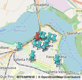 Mappa Via Giovanni Marangoni, 46100 Mantova MN, Italia (0.60222)
