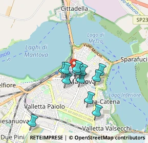 Mappa Via Giovanni Marangoni, 46100 Mantova MN, Italia (0.66833)