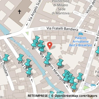 Mappa Via Giovanni Marangoni, 46100 Mantova MN, Italia (0.076)