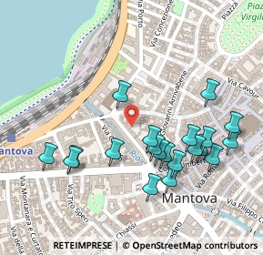 Mappa Via Giovanni Marangoni, 46100 Mantova MN, Italia (0.25)
