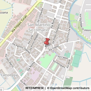 Mappa Via Roma, 116, 27028 San Martino Siccomario, Pavia (Lombardia)