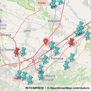 Mappa Via Giacomo Brodolini, 10036 Settimo Torinese TO, Italia (6.059)