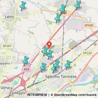 Mappa Via Giacomo Brodolini, 10036 Settimo Torinese TO, Italia (2.44727)