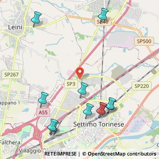 Mappa Via Giacomo Brodolini, 10036 Settimo Torinese TO, Italia (2.65727)