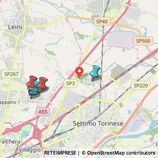 Mappa Via Giacomo Brodolini, 10036 Settimo Torinese TO, Italia (2.37538)