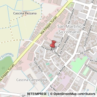 Mappa Via palmiro togliatti 94, 27051 San Martino Siccomario, Pavia (Lombardia)
