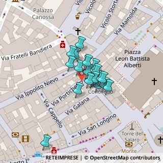 Mappa Via Portichetto, 46100 Mantova MN, Italia (0.005)