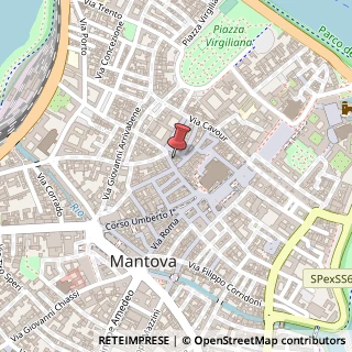 Mappa Via Giuseppe Verdi, 57, 46100 Mantova, Mantova (Lombardia)
