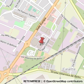 Mappa Via Albert Einstein, 2, 46030 San Giorgio Bigarello, Mantova (Lombardia)