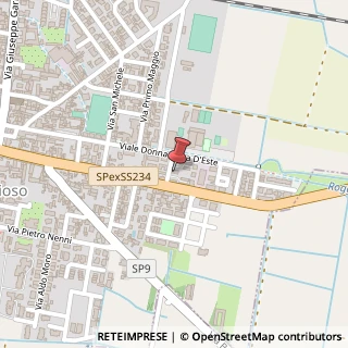 Mappa Via Ferruccio Ghinaglia, 1, 27011 Belgioioso, Pavia (Lombardia)