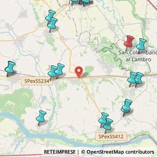 Mappa Via Pietro Nenni, 27010 Santa Cristina e Bissone PV, Italia (6.571)