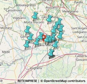 Mappa Km 486+3, 27020 Carbonara al Ticino PV, Italia (9.9905)