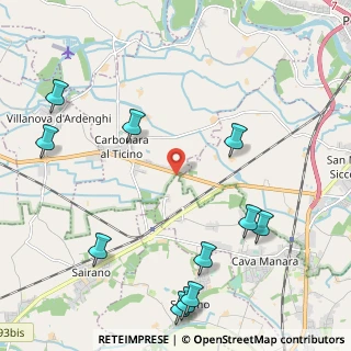 Mappa Km 486+3, 27020 Carbonara al Ticino PV, Italia (2.80091)