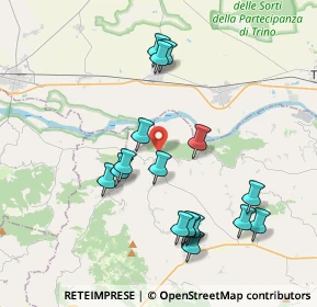 Mappa Via S. Defendente, 15020 Gabiano AL, Italia (3.93824)