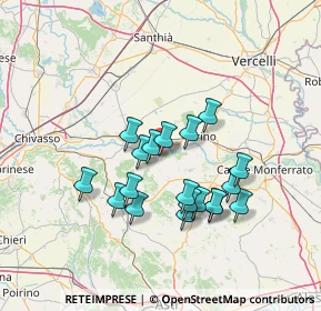 Mappa Via S. Defendente, 15020 Gabiano AL, Italia (12.09474)