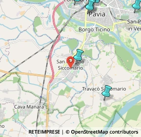 Mappa Via Roma, 27028 San Martino Siccomario PV, Italia (3.46091)