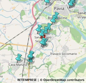 Mappa Via Roma, 27028 San Martino Siccomario PV, Italia (2.16235)