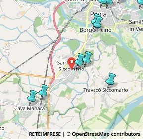 Mappa Via Roma, 27028 San Martino Siccomario PV, Italia (2.8575)