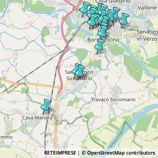 Mappa Via Roma, 27028 San Martino Siccomario PV, Italia (2.7235)