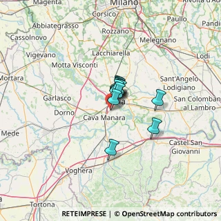 Mappa Via Roma, 27028 San Martino Siccomario PV, Italia (6.0725)