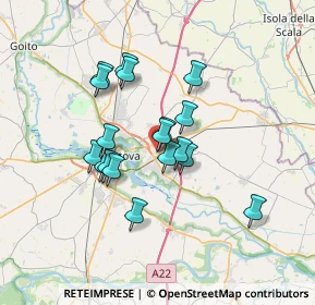 Mappa Via delle Libertà, 46100 Mottella MN, Italia (5.55611)