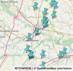 Mappa Via della Chiesa, 27028 San Martino Siccomario PV, Italia (8.943)