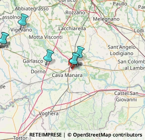Mappa Via della Chiesa, 27028 San Martino Siccomario PV, Italia (22.9425)
