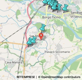Mappa Via della Chiesa, 27028 San Martino Siccomario PV, Italia (2.7025)