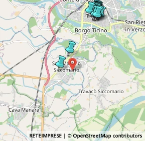 Mappa Via della Chiesa, 27028 San Martino Siccomario PV, Italia (2.769)