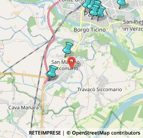 Mappa Via della Chiesa, 27028 San Martino Siccomario PV, Italia (2.78)