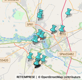 Mappa Via Accademia, 46031 Mantova MN, Italia (3.82211)