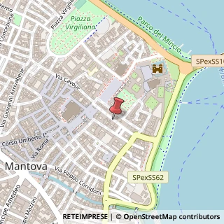 Mappa Via Accademia, 39, 46100 Mantova MN, Italia, 46100 Mantova, Mantova (Lombardia)