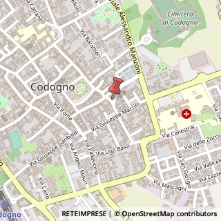 Mappa Via Andrea Costa, 30, 26845 Codogno, Lodi (Lombardia)