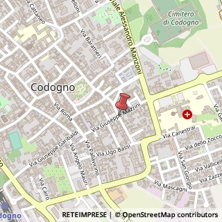 Mappa Via Giuseppe Mazzini, 47, 26845 Codogno, Lodi (Lombardia)