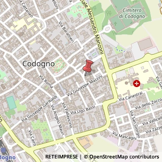 Mappa Via Andrea Costa, 38, 26845 Codogno, Lodi (Lombardia)