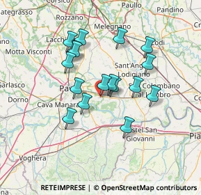 Mappa Via Alessandro, 27010 Linarolo PV, Italia (11.80176)
