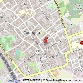 Mappa Piazza Novello, 13, 26845 Codogno, Lodi (Lombardia)