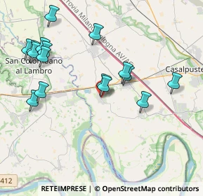 Mappa Via Giuseppe Mazzini, 26863 Orio Litta LO, Italia (4.30313)